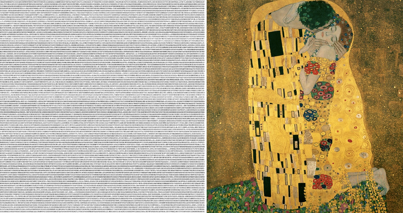 Illustration for article titled This Is What Famous Paintings Look Like as Raw Data